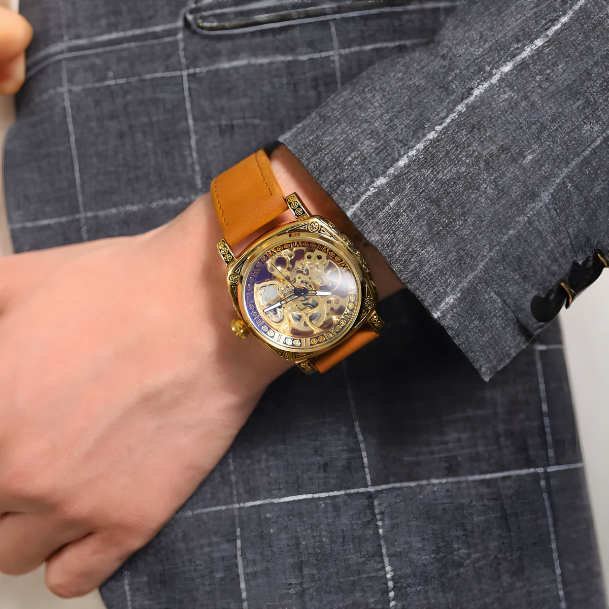 Skeleton Limited Anniversary Edition automatic watch by Moment Cadeau, product image 14
