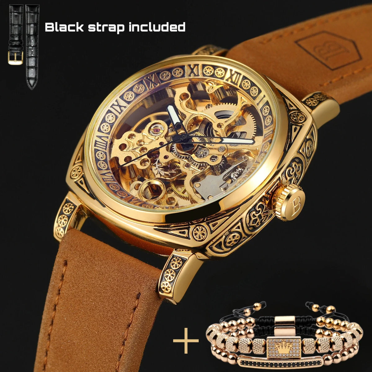 Skeleton Limited Anniversary Edition automatic watch by Moment Cadeau, product image 8