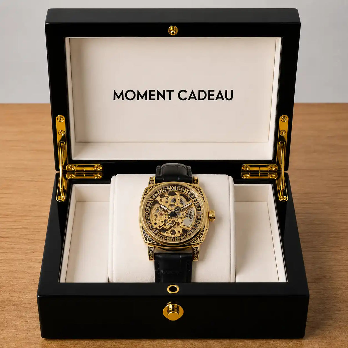 Skeleton Limited Anniversary Edition automatic watch by Moment Cadeau, product image 4