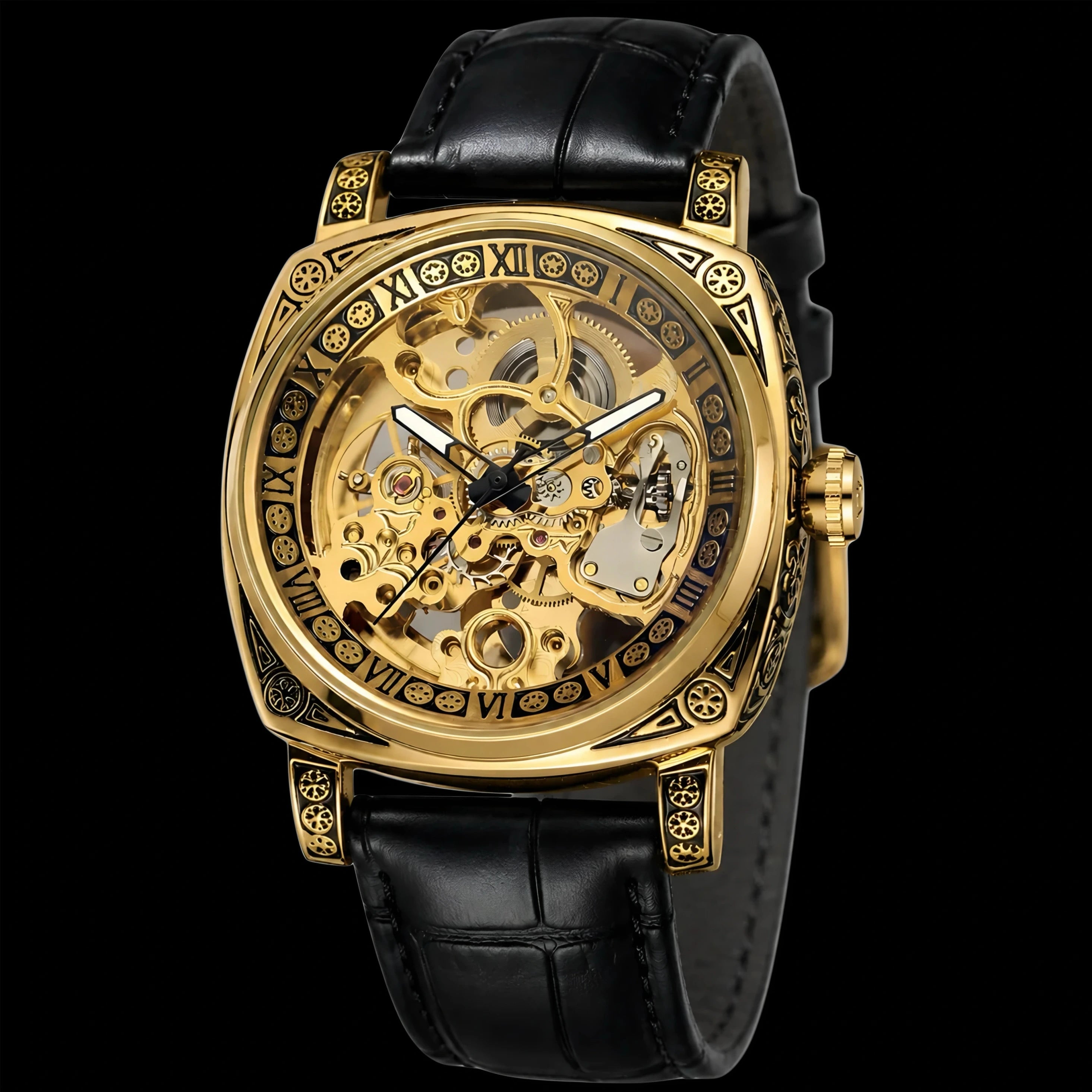 Moment Cadeau Skeleton Automatic Watch